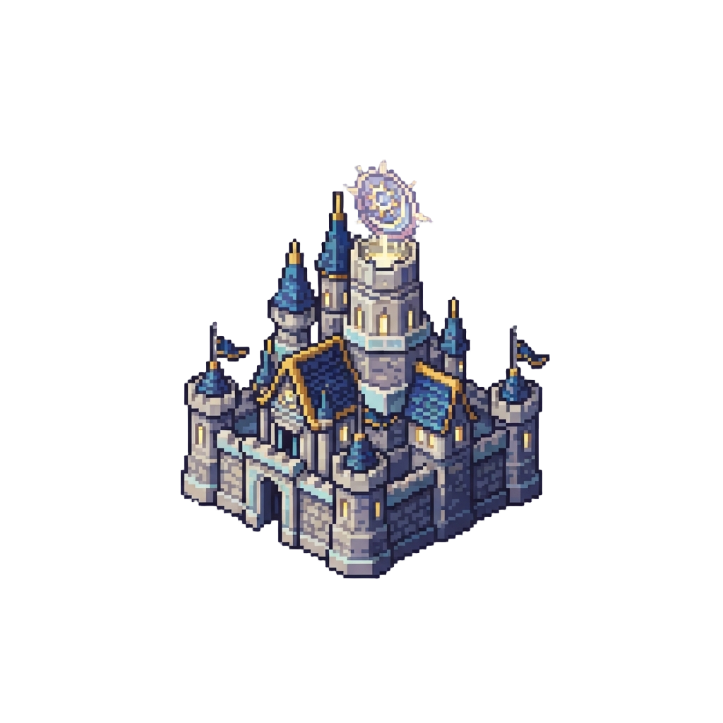 A Grand Magical Kingdom Bowing Down in Respect