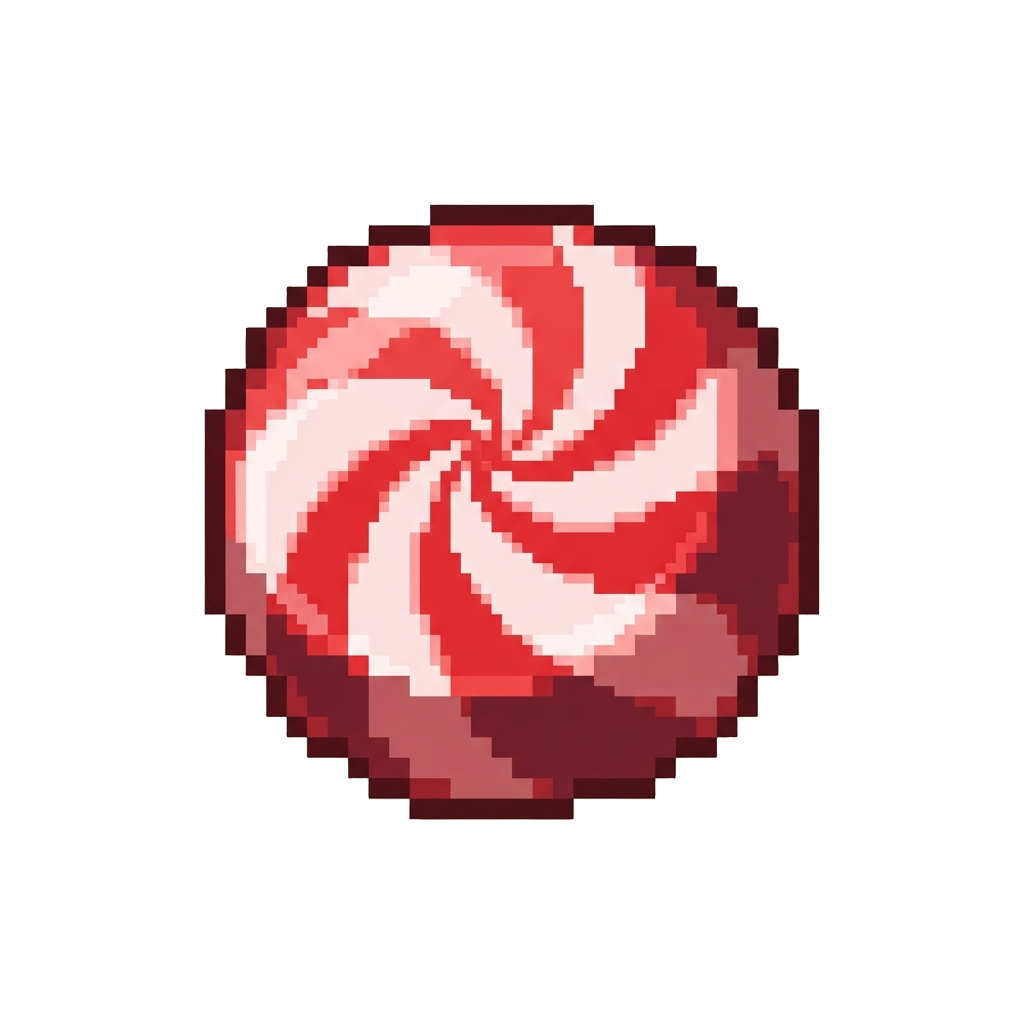 A Peppermint Candy Swirl