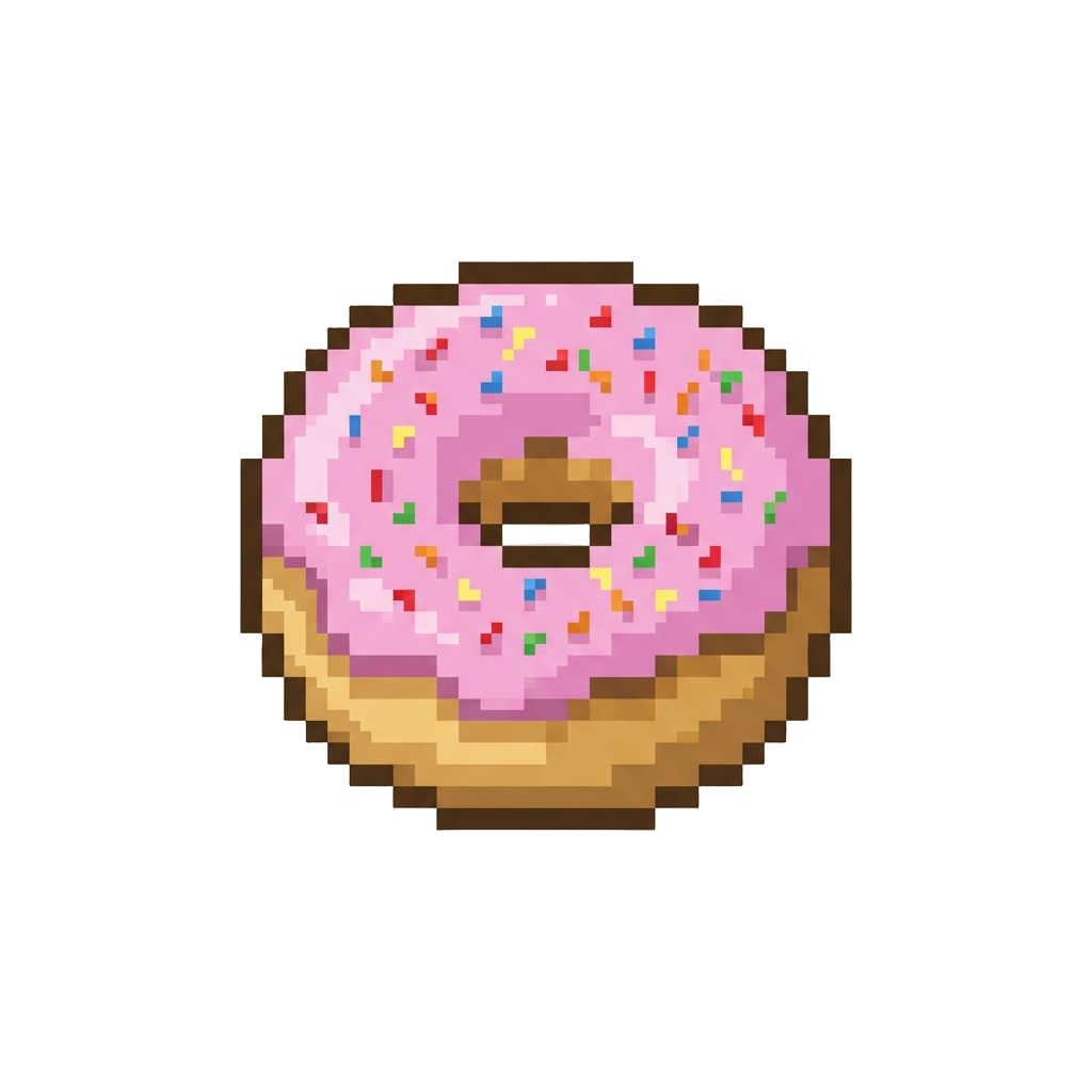 A Frosted Sugar Donut