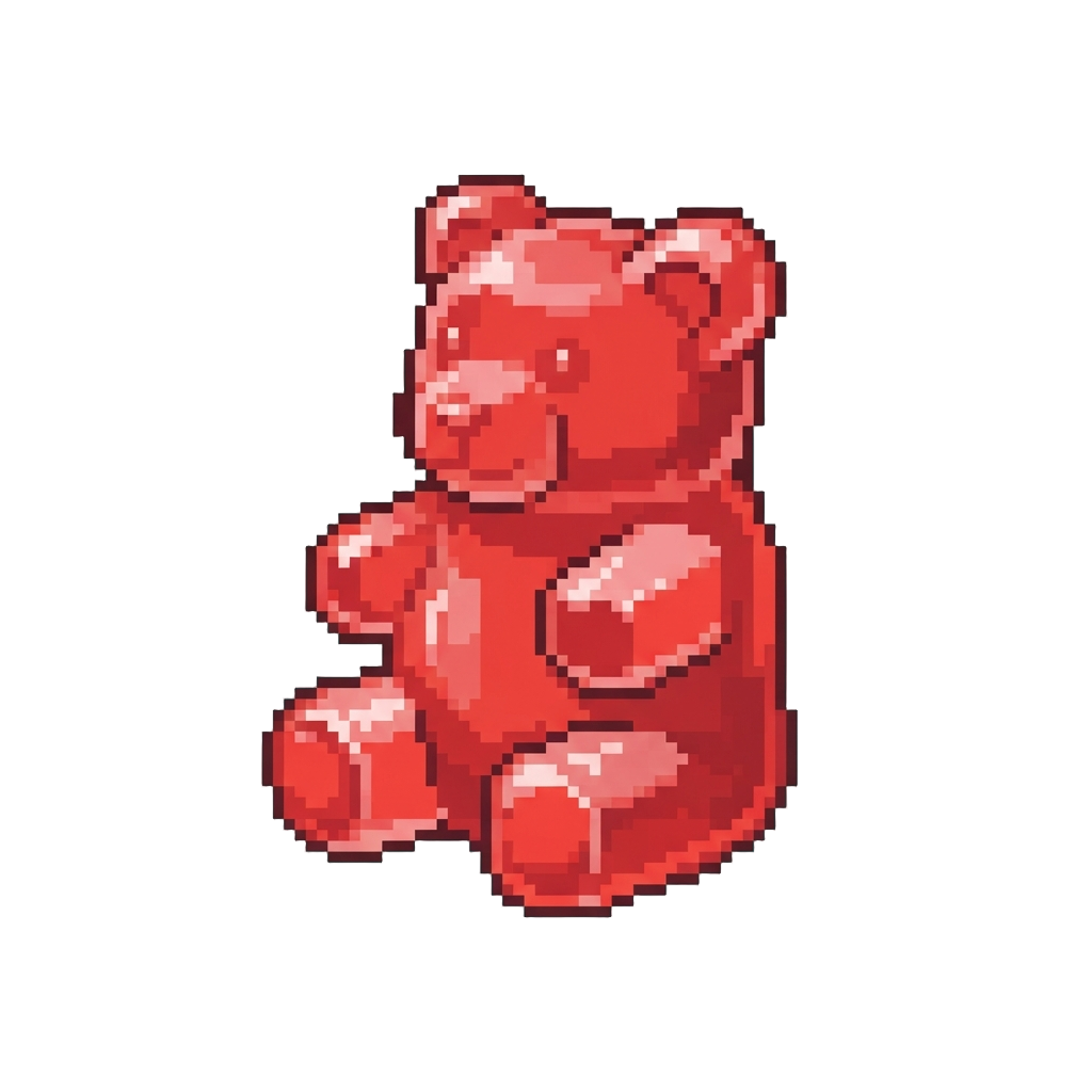 A Giant Gummy Bear Candy
