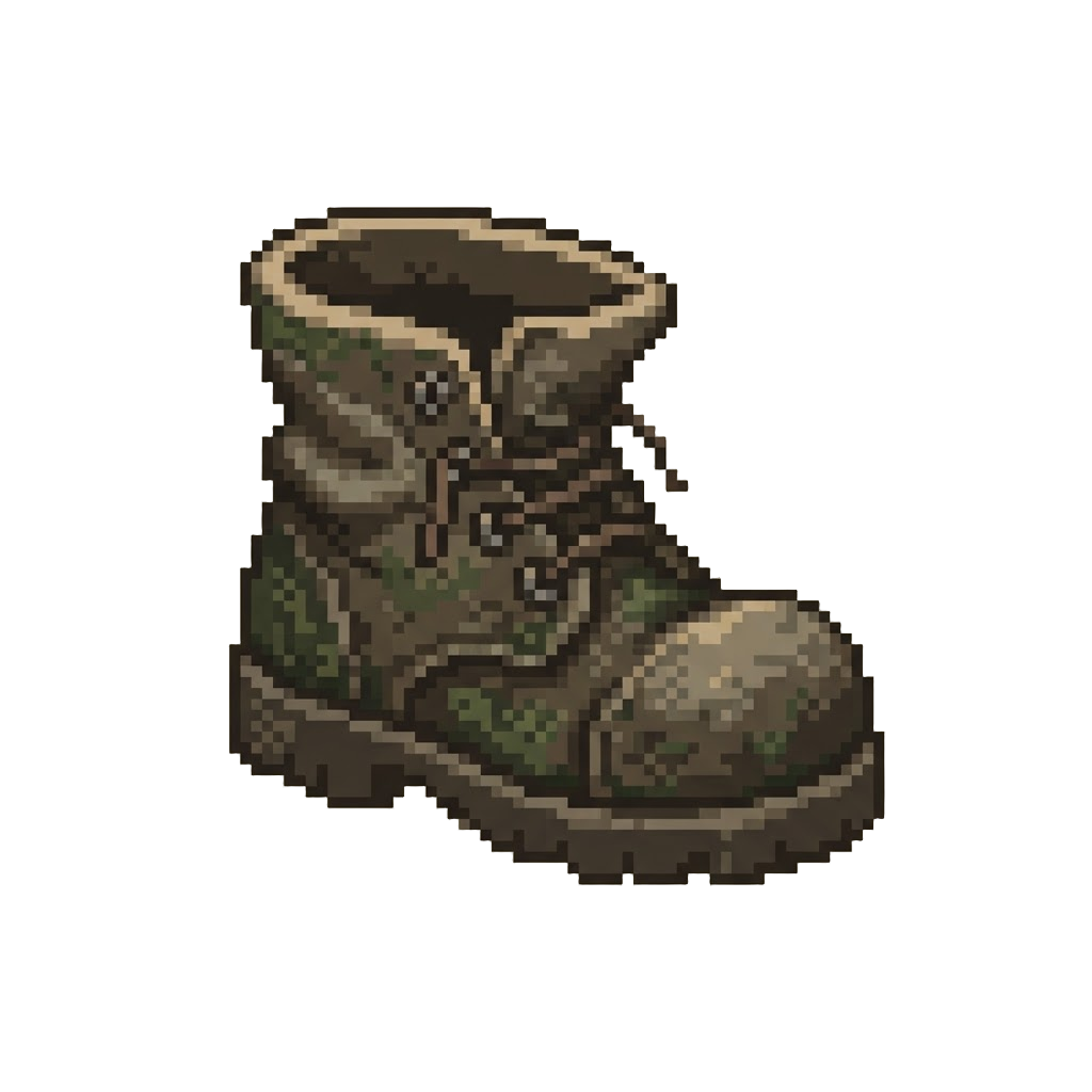 An Old Soggy Boot
