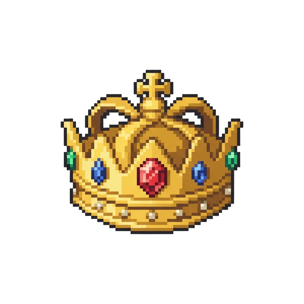 A Royal Golden Crown