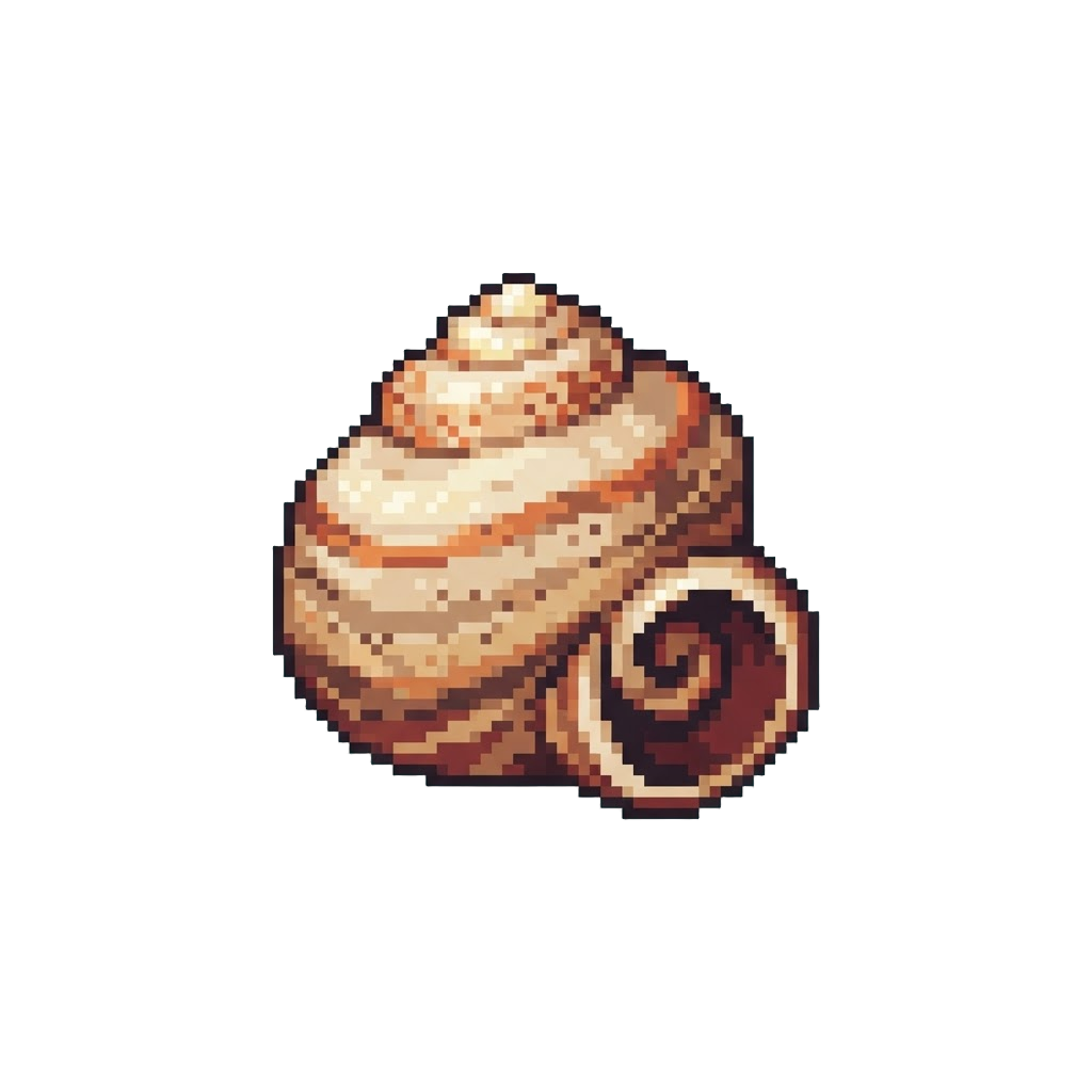 A Polished Sea Snail Shell
