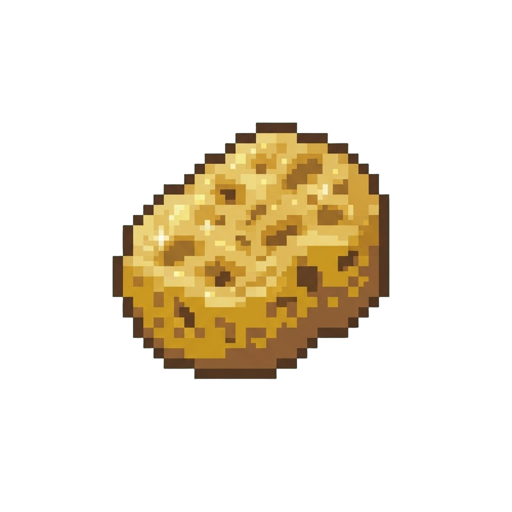 A Glittery Sea Sponge