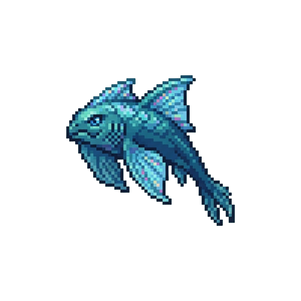 A Sleek Iridescent Ocean Skimwing