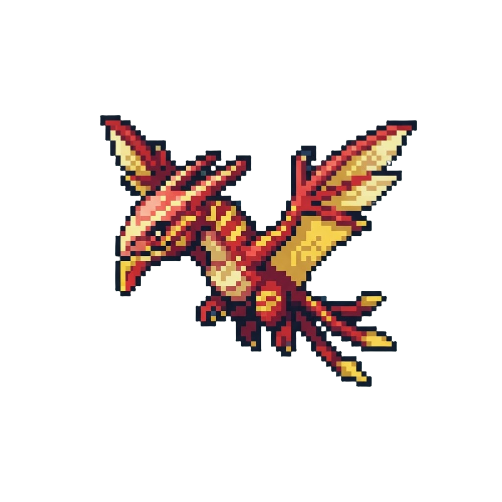 The Legendary Red-and-yellow Great Leonopteryx (toruk)