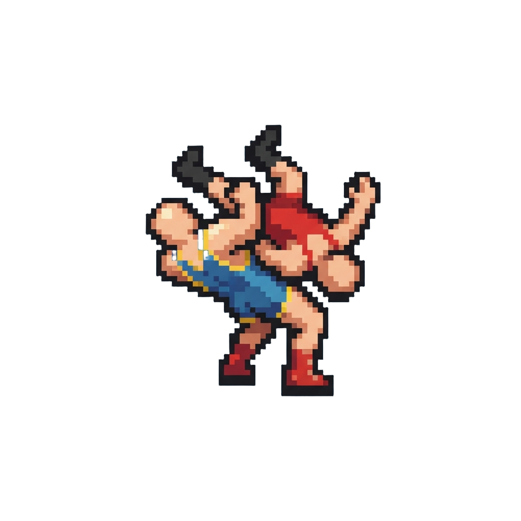 A High-angle German Suplex Pin