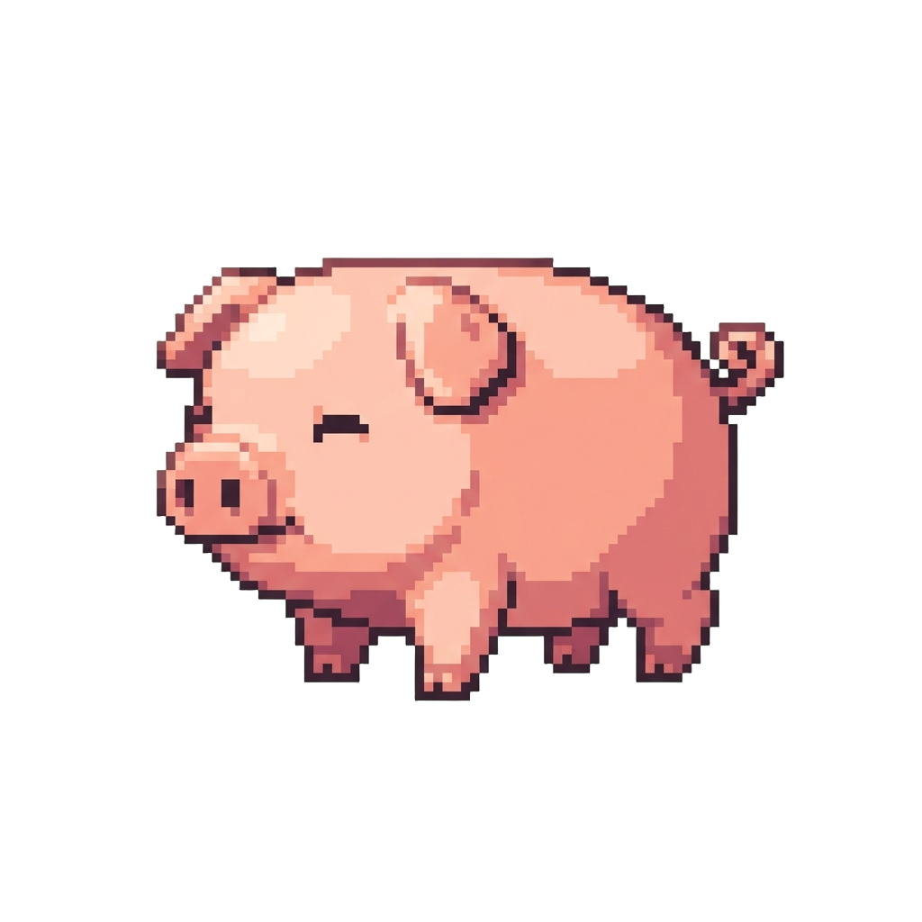 A Cute Micro Pig