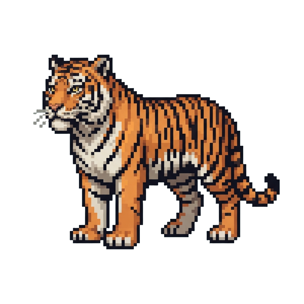 A Majestic Bengal Tiger