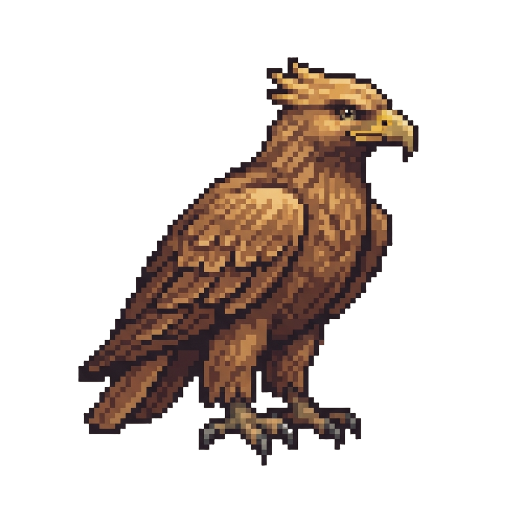 A Regal Golden Eagle
