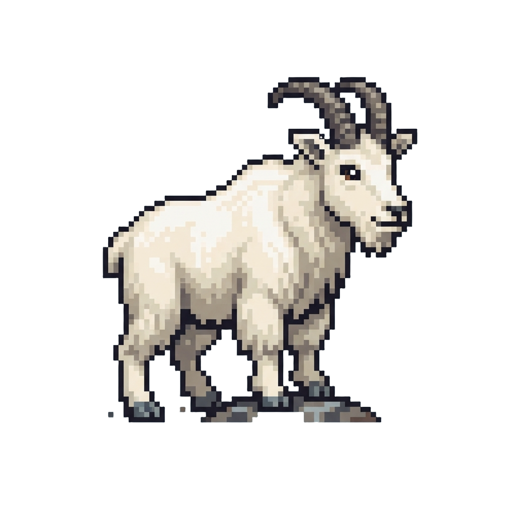 A Nimble Mountain Goat
