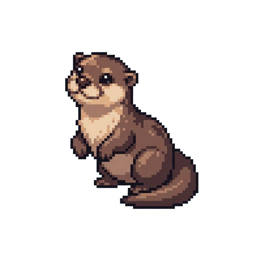 A Curious River Otter