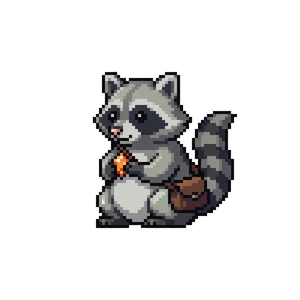 A Crafty Raccoon