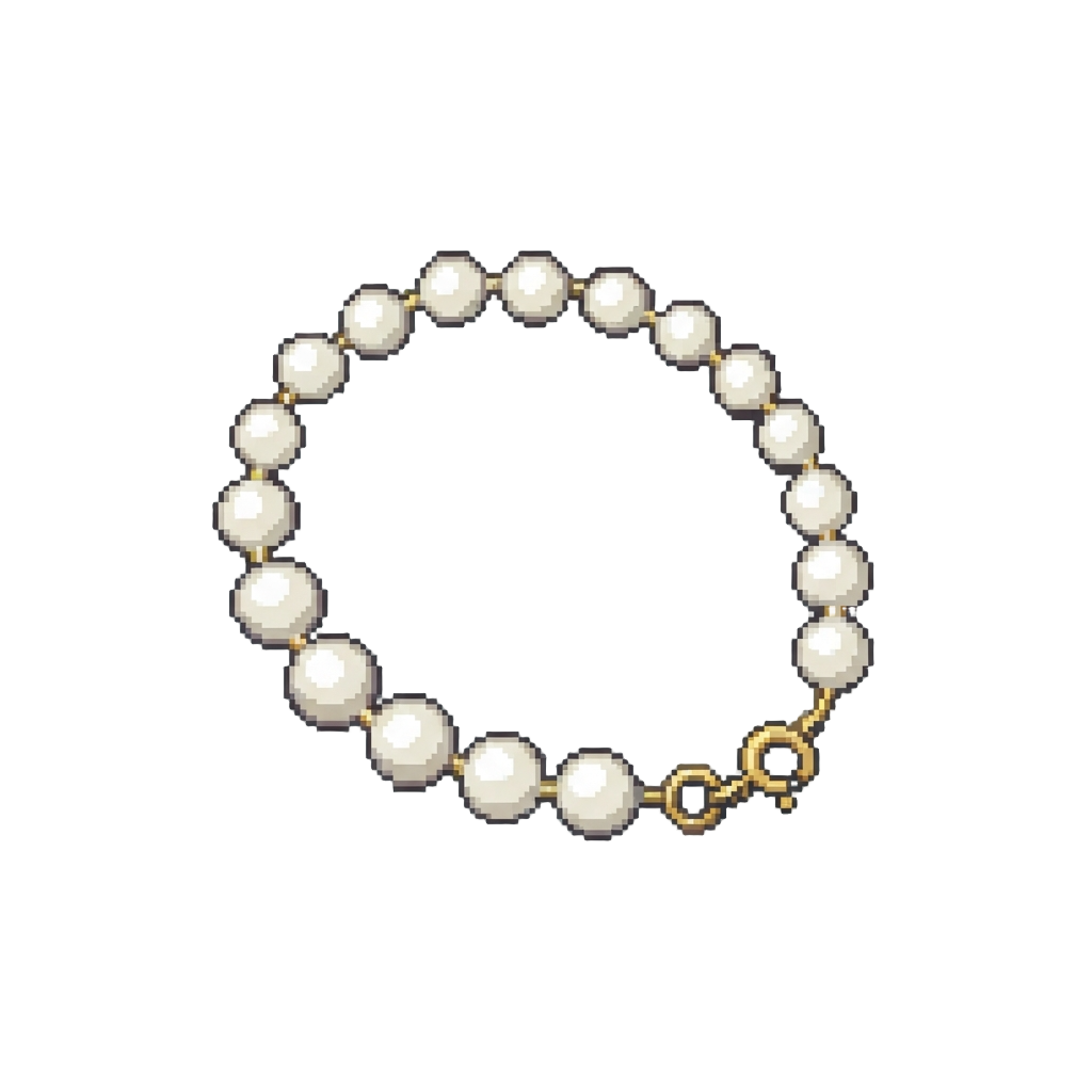 A Floating Pearl Necklace