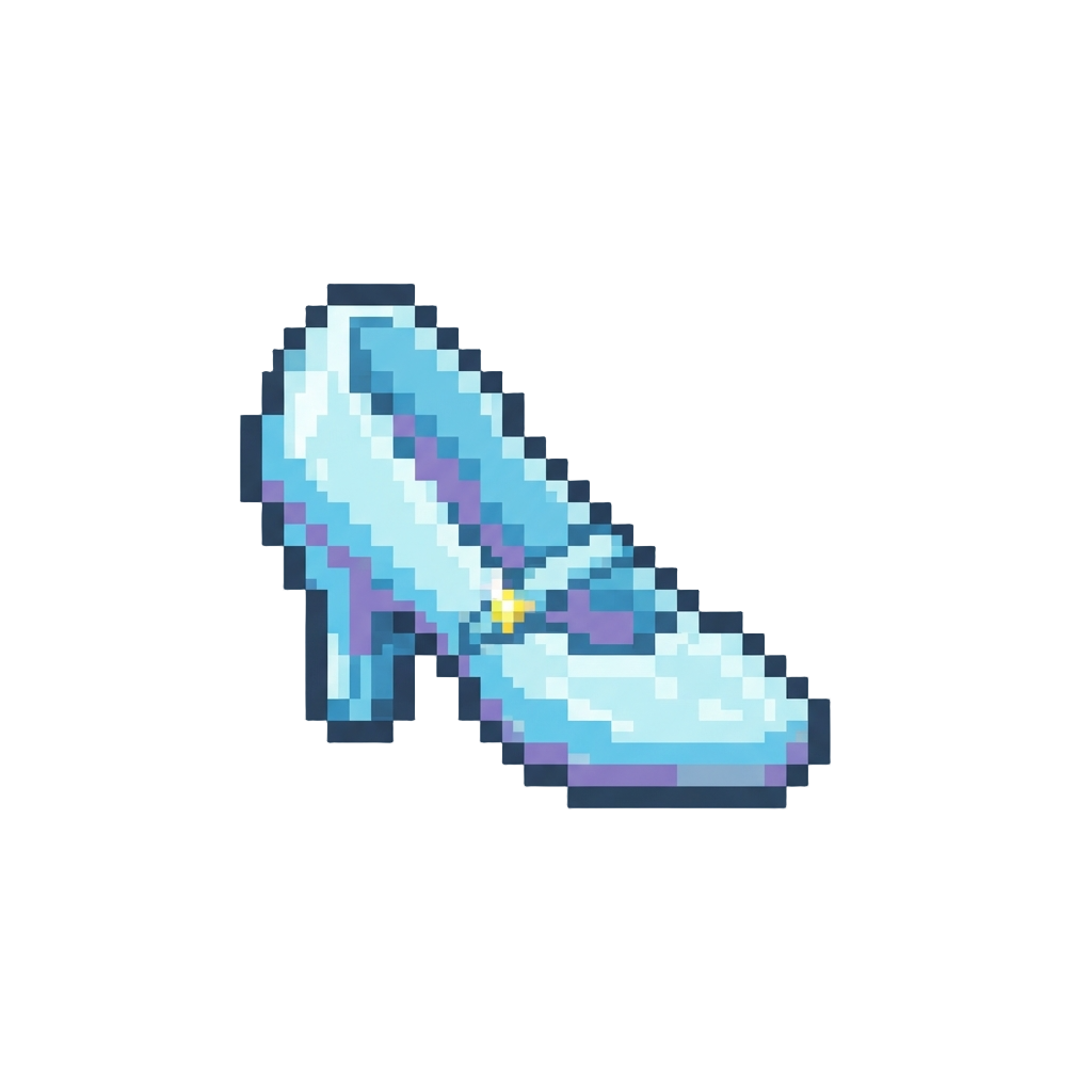 A Shiny Glass Slipper