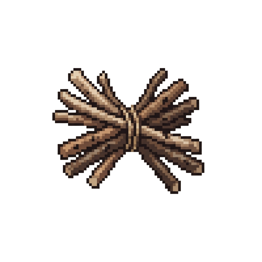 A Bundle of Floating Twigs