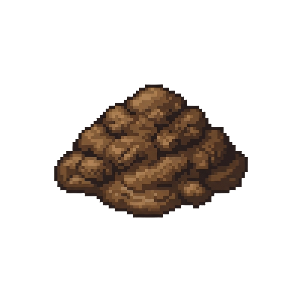 A Thick Pile of Brown Mud