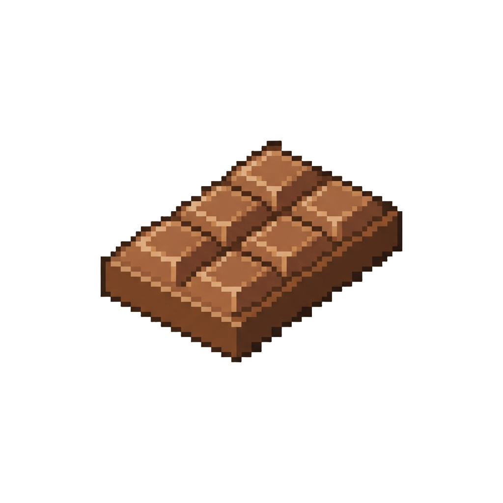 A Miniature Milk Chocolate Bar