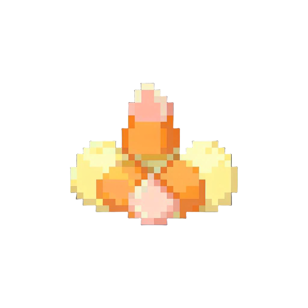 A Handful of Classic Sweet Candy Corn