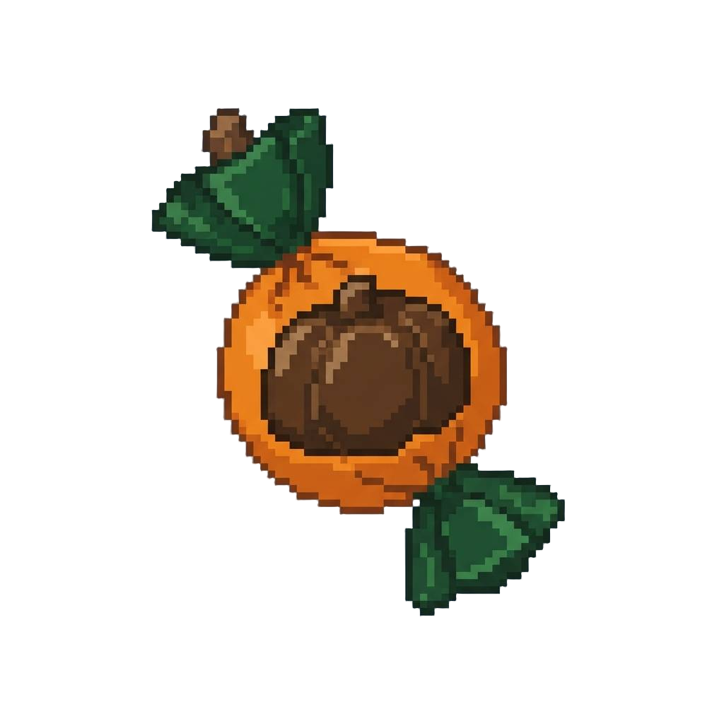 A Colorful Wrapped Chocolate Pumpkin Treat