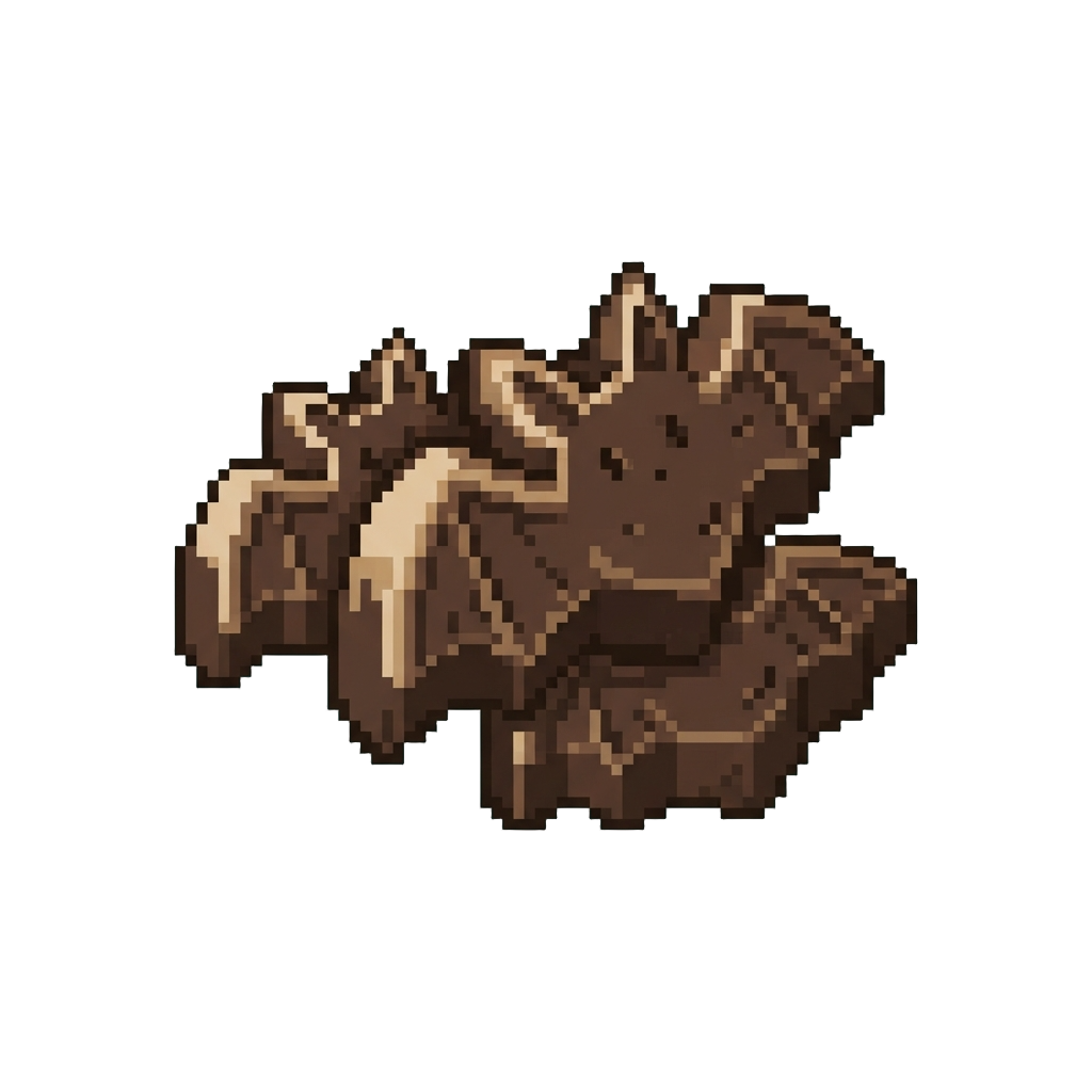 A Cluster of Full-sized Chocolate Fudge Bats