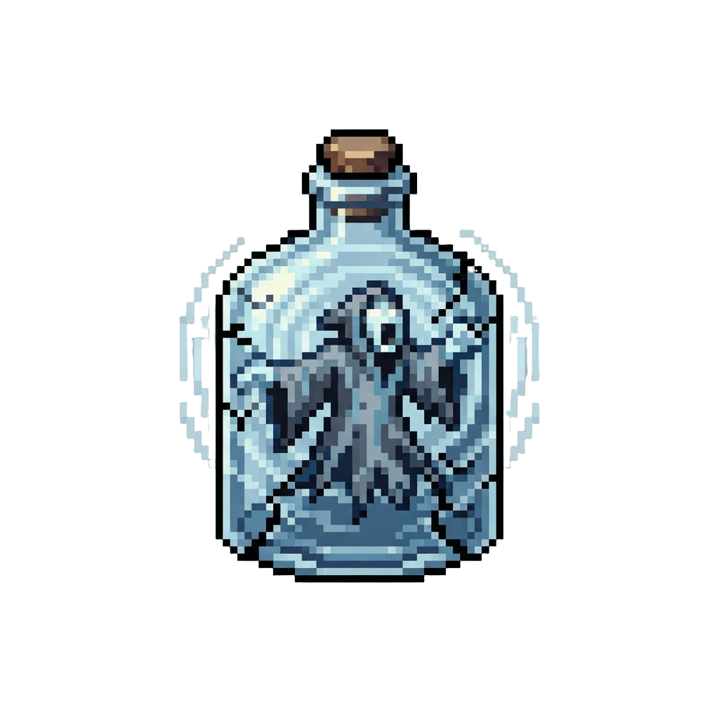 A Ragged Specter Howling Shockwaves That Ripple the Glass