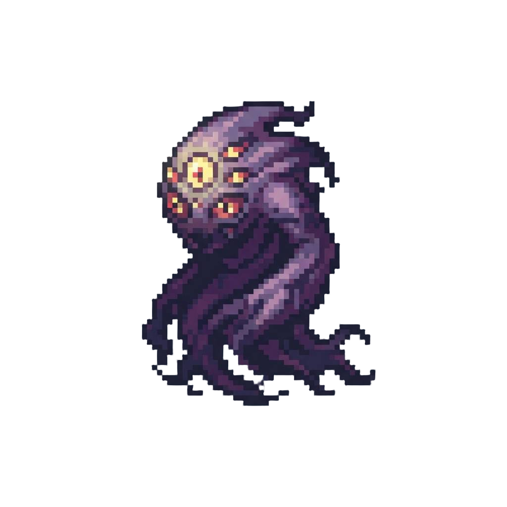 A Towering Multi-eyed Eldritch Phantom