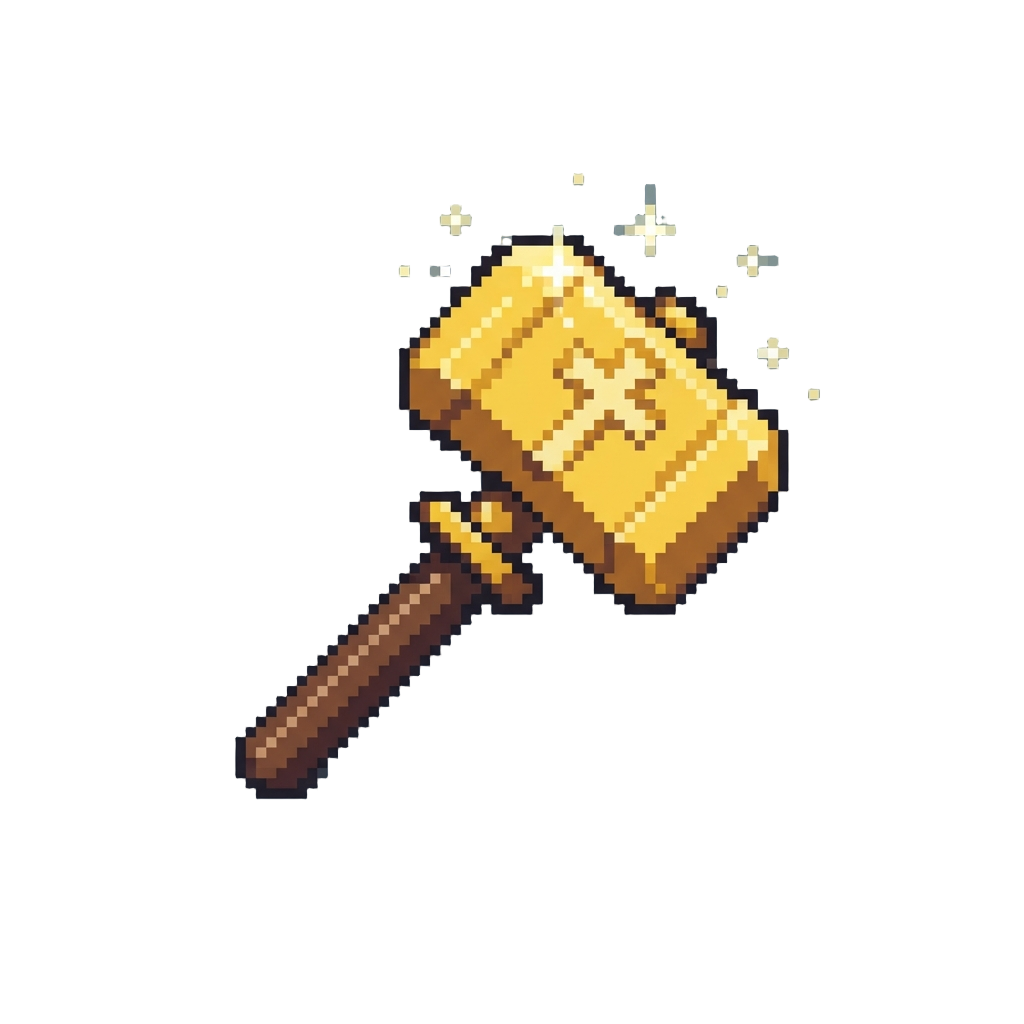 A Sparkling Holy Sledgehammer