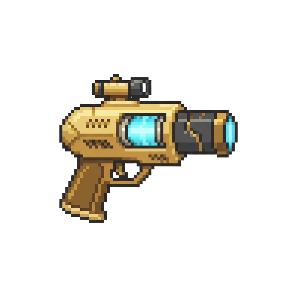 A Golden Plasma Ray Gun