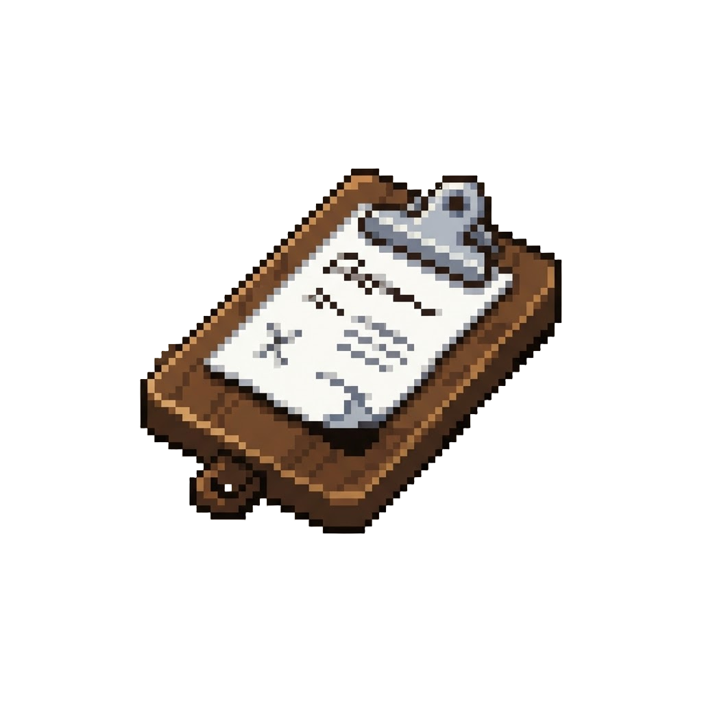 A Coach Clipboard Back Bling