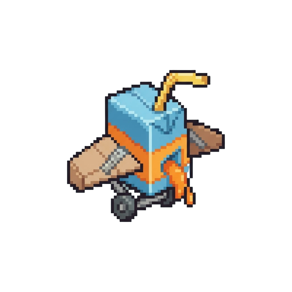 A Leaky Juice Box Glider