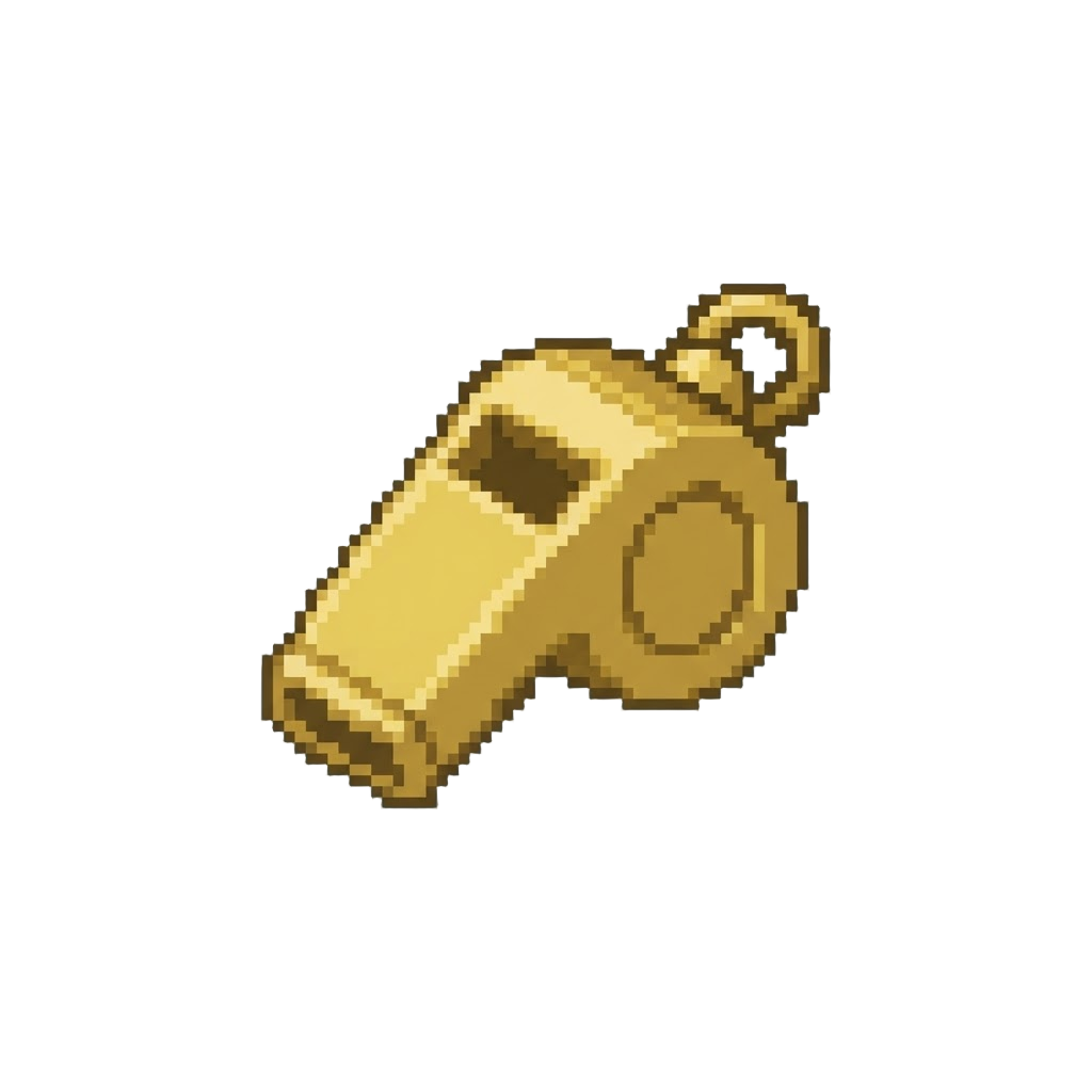 A Golden Victory Whistle