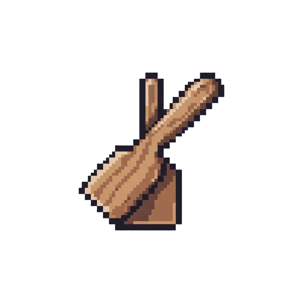 A Wooden Spatula Weapon