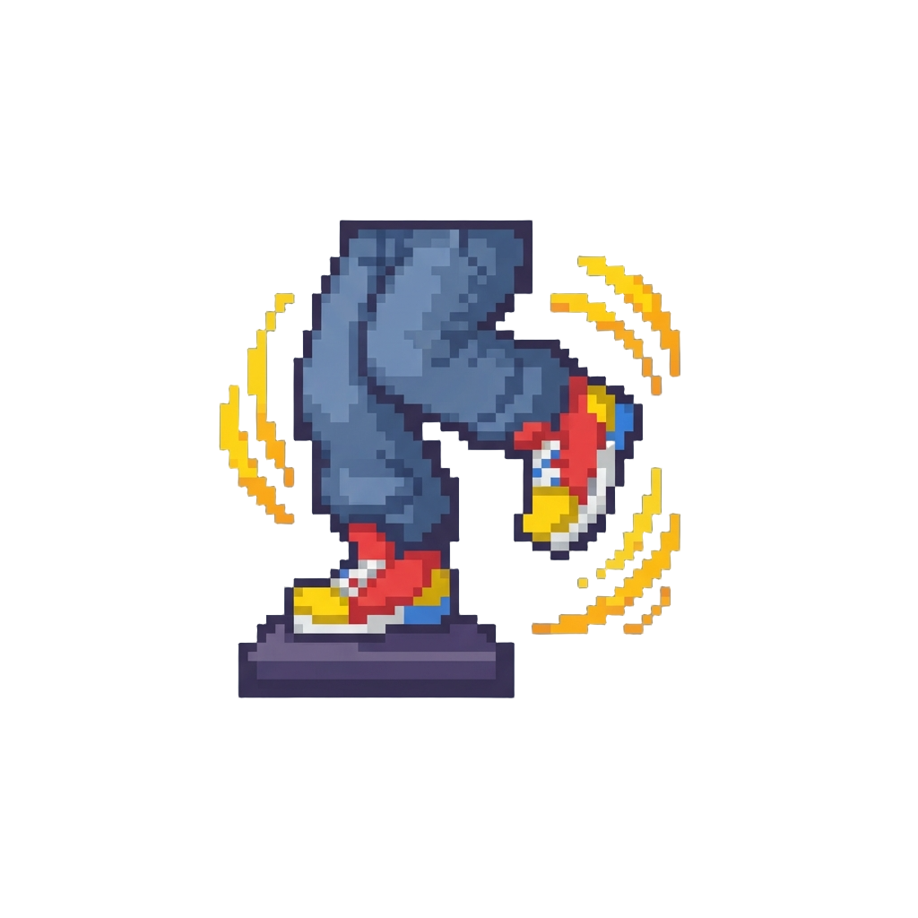 A Playful Hype Dance Step
