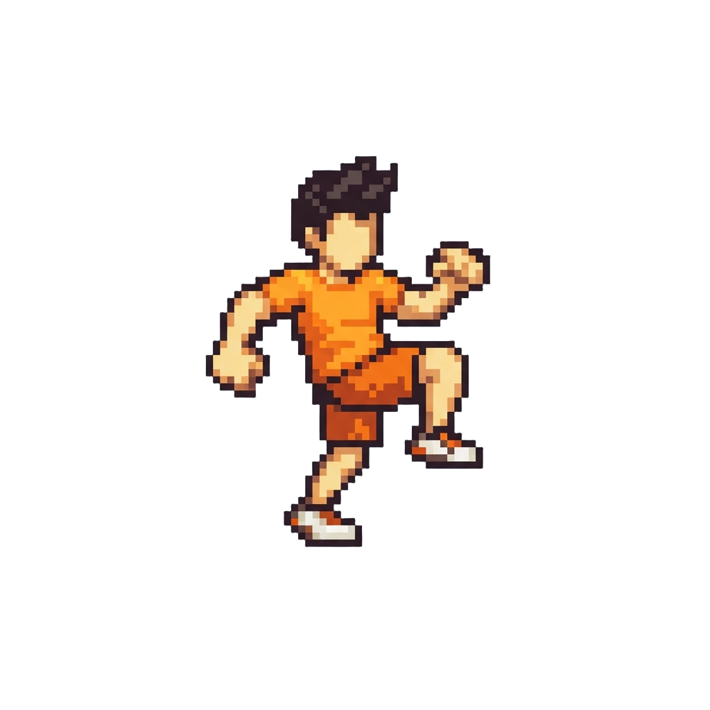 The Classic Orange Justice Dance