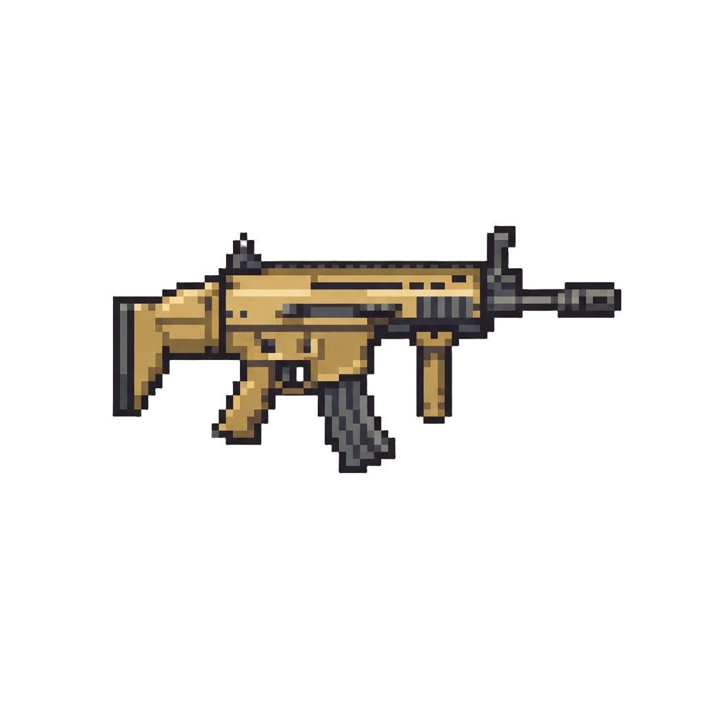 A Gold Scar Rifle Drop