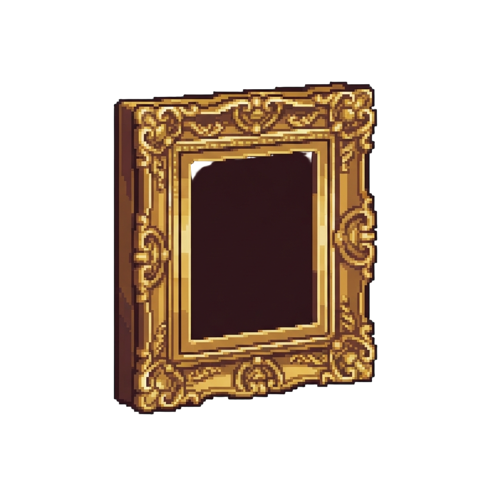 An Ornate Gilded Baroque Frame