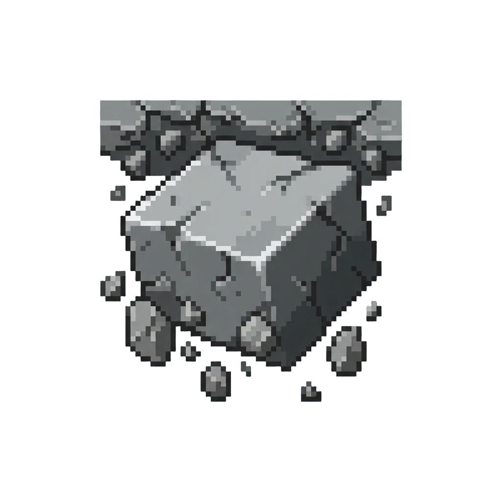 Enormous Stone Blocks Crashing Down From the Crumbling Ceiling