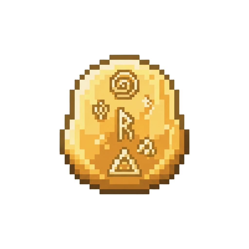 A Dazzling Golden Aura with Floating Sacred Glyphs