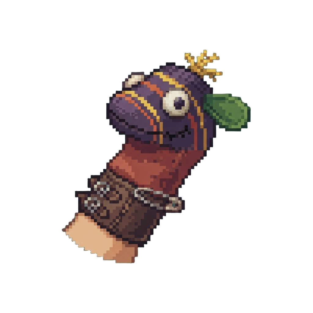 A Mismatched Sock Puppet Sidekick Pinned to the Wrist