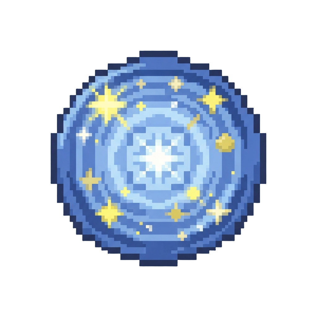 A Soft Starry Sparkle Ripple