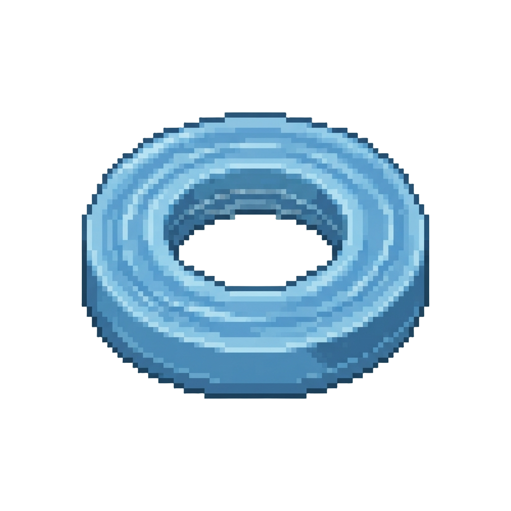 A Lazy Concentric Water Ring
