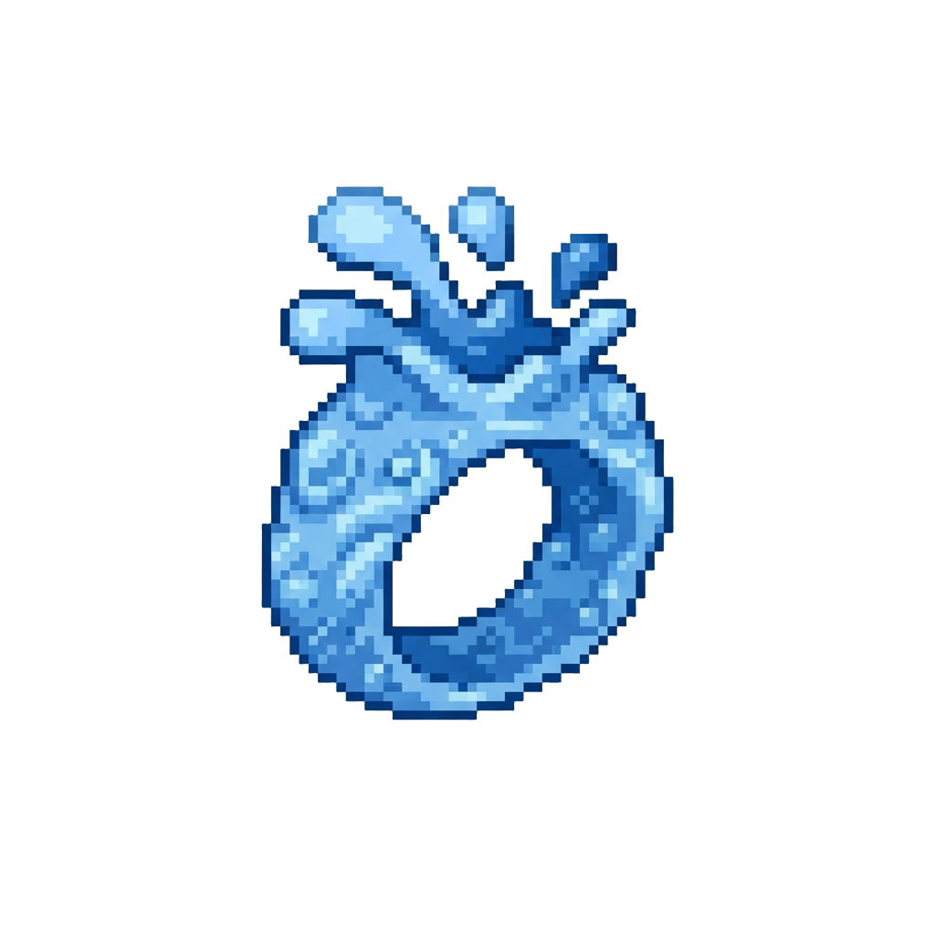 A Tiny Funny Splash Ring