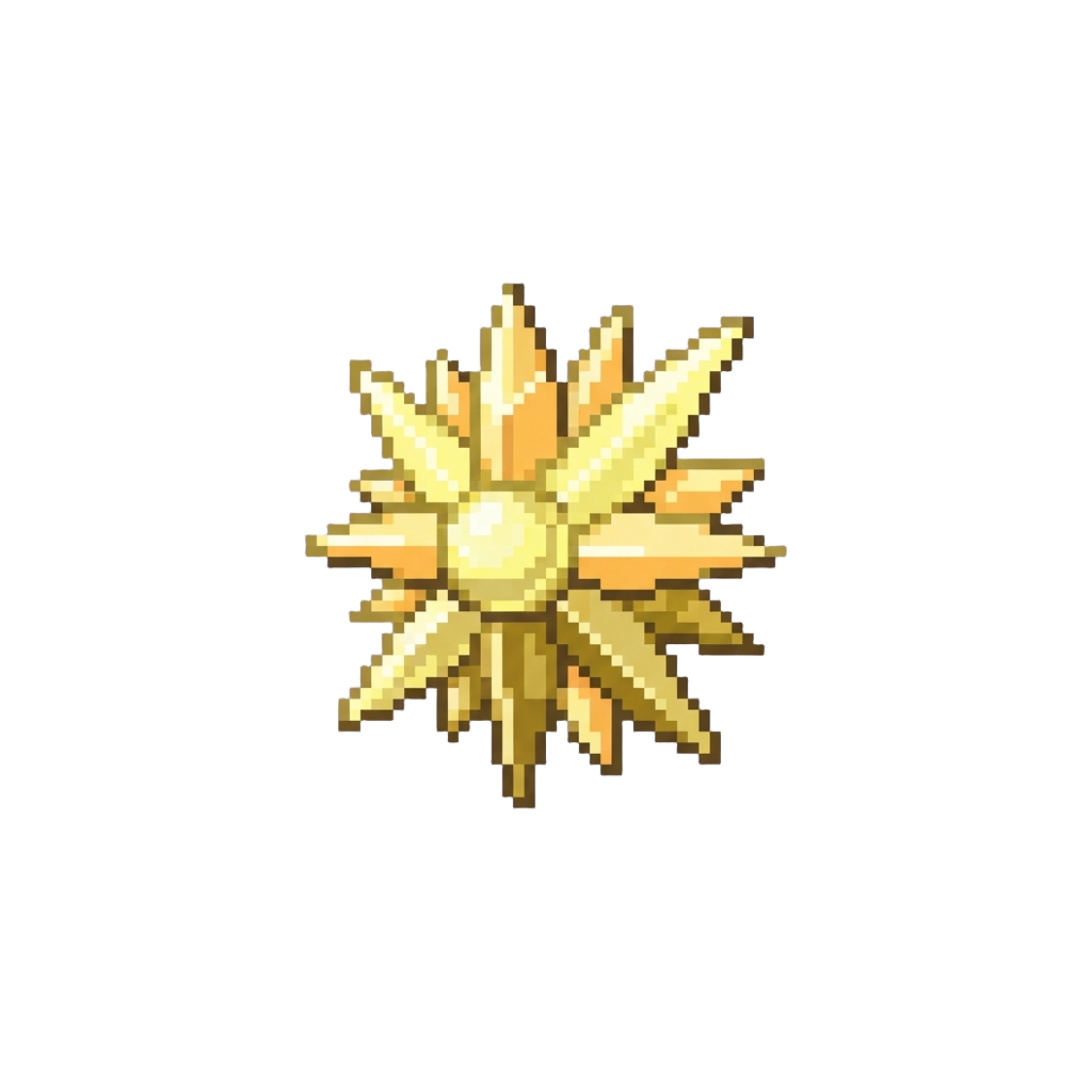A Gentle Starburst Spray