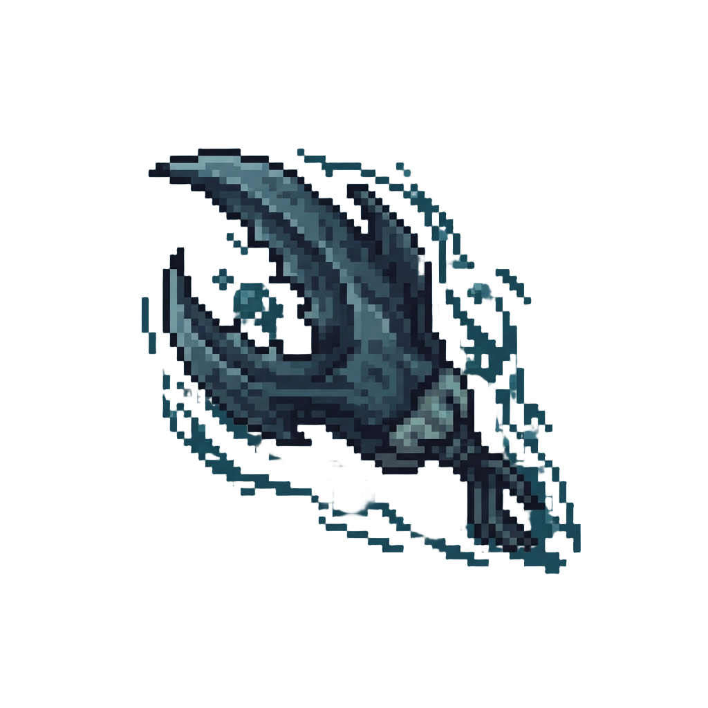 A Shadowy Shark Claw Dragging Them Underwater