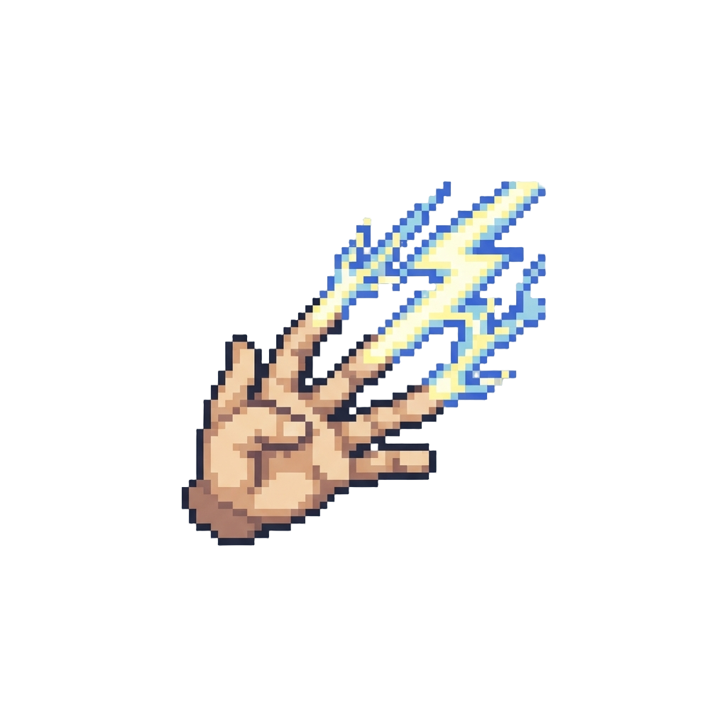 Lightning Bolts From the Fingertips