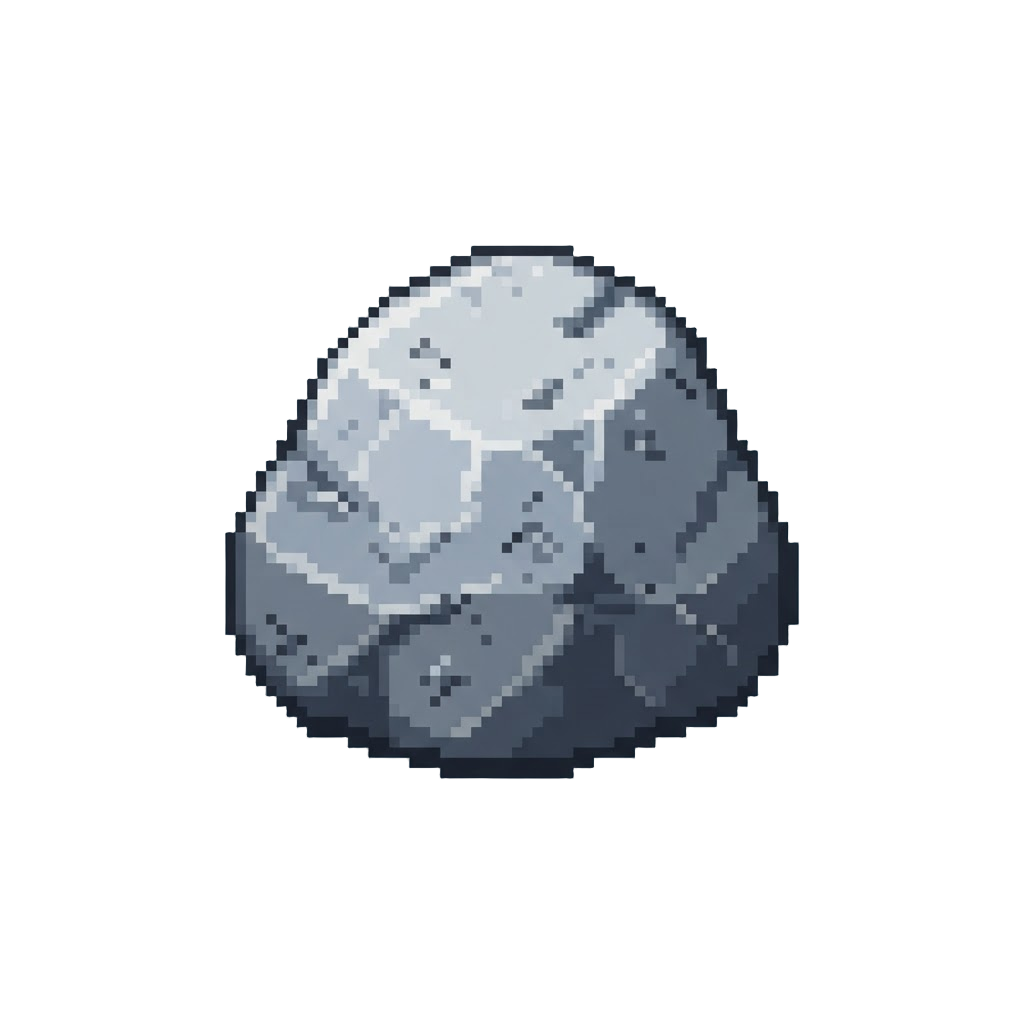 Weathered Gray Granite Stone