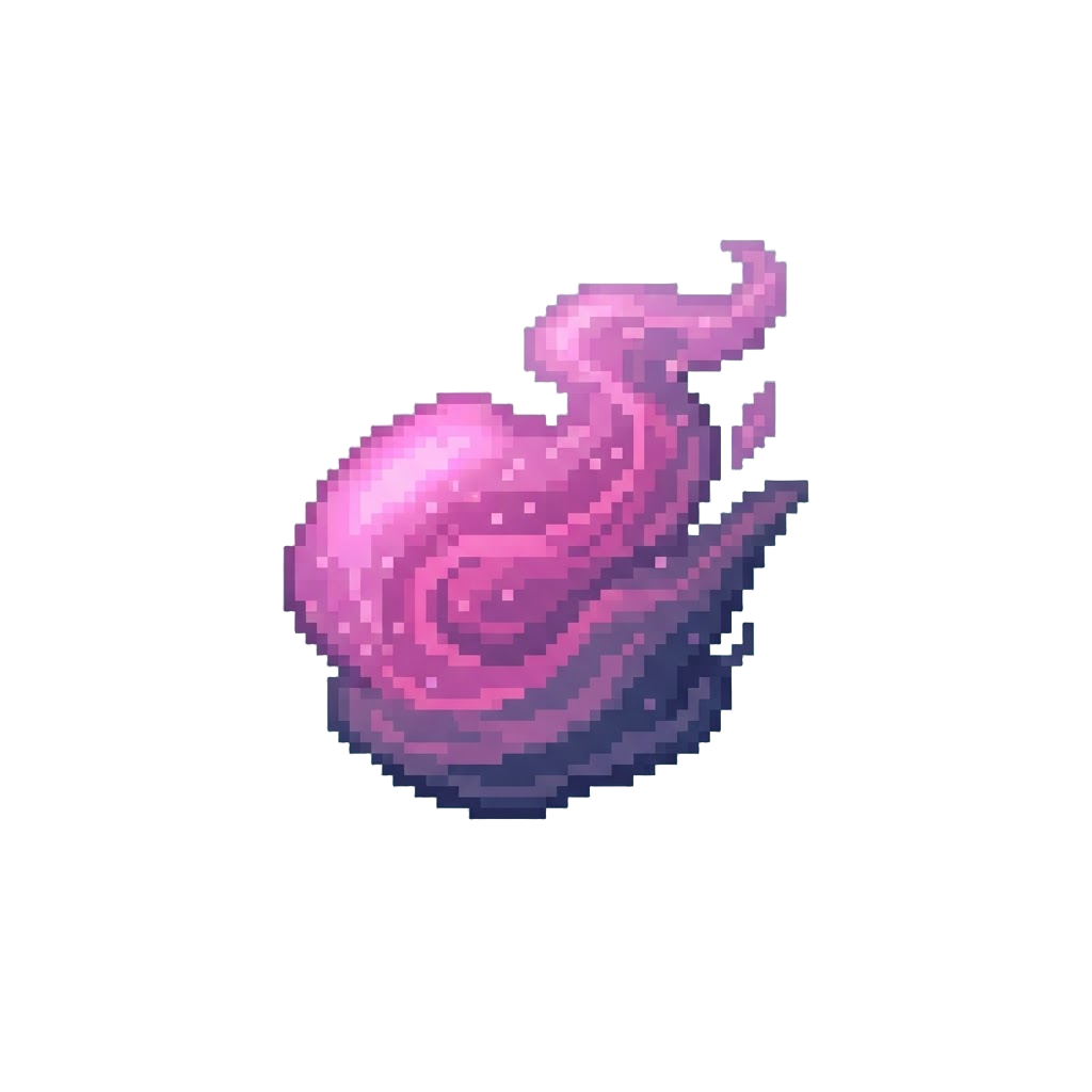 A Faint Magenta Spirit Haze