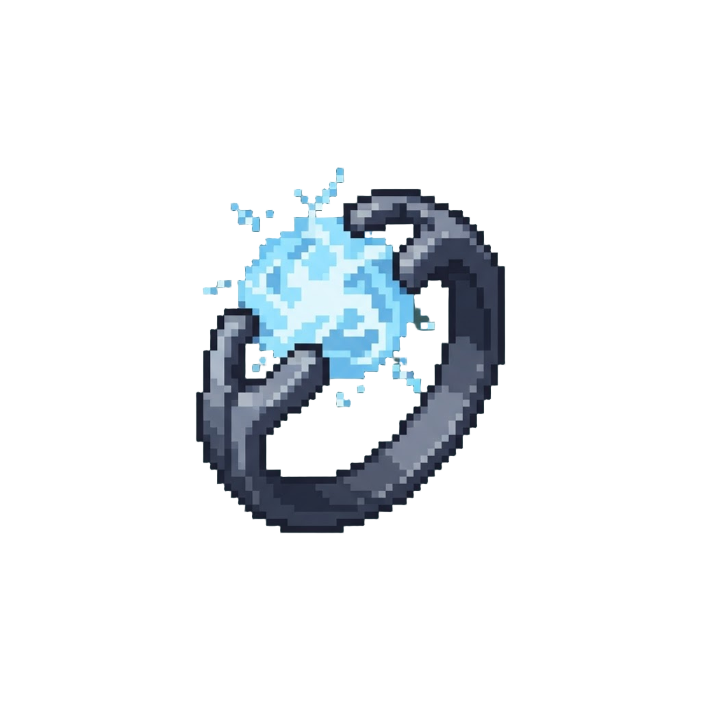 A Spark Ring of Pale Blue Electricity