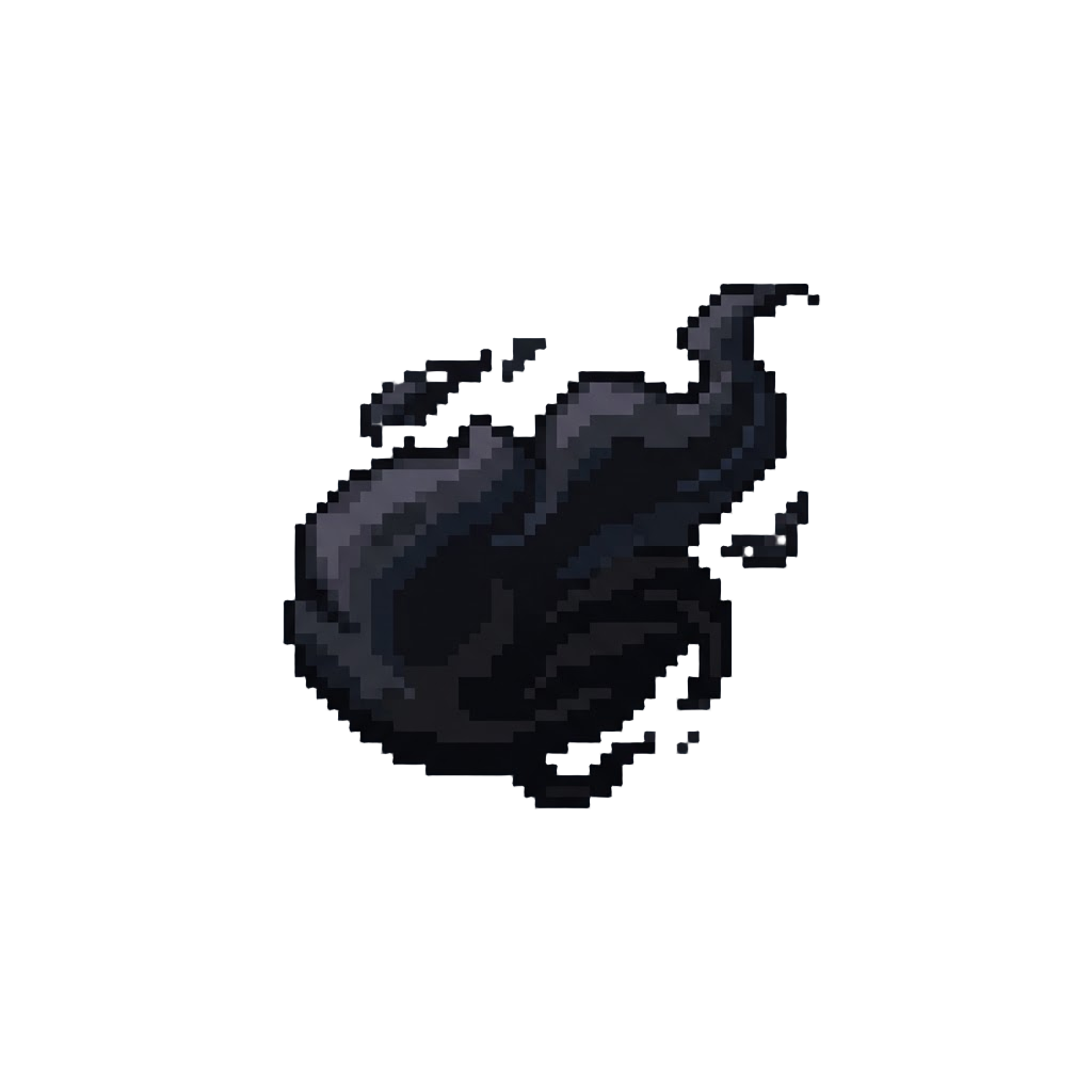 An Eerie Pitch-black Spirit Cloud